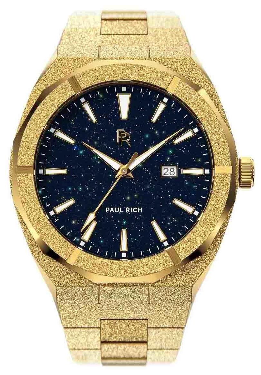 Paul Rich Frosted Star Dust Gold FSD02-A Automatic horloge 45 mm