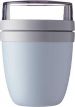 lunchpot Ellipse 700 ml polypropyleen blauw/grijs