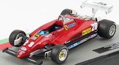 Ferrari 126 C2  Mario Andretti 1982 - Formule 1 miniatuur 1:43