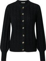 Freequent gebreid vest laura Zwart-M