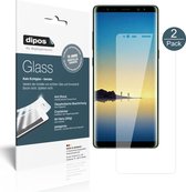 dipos I 2x Pantserfolie helder compatibel met Samsung Galaxy Note 8 Beschermfolie 9H screen-protector