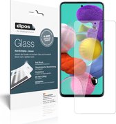 dipos I 2x Pantserfolie helder compatibel met Samsung Galaxy A71 Beschermfolie 9H screen-protector