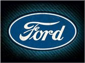 Aimant Ford - Logo Blue Shine