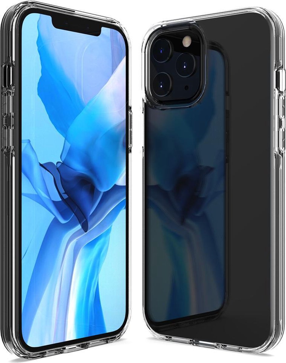 iPhone 13 Pro Hoesje – Case Transparant – Schokbestendig – Dubbele laag