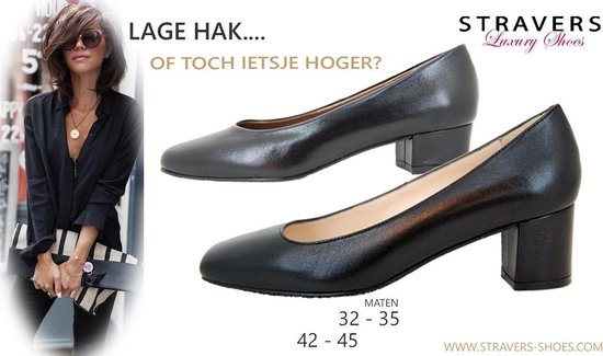 Stravers - Stewardess Pumps Maat 43 Grote Maten Blauwe Damesschoenen |  bol.com