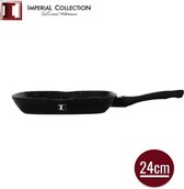 Imperial Collection 24cm marmer gecoate grillpan