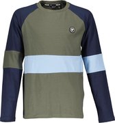 Bellaire jongens shirt met small colorblock Deep Forest