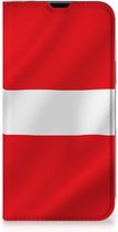 Telefoon Hoesje iPhone 13 Book Case Deense Vlag