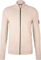 Tom Tailor Lange mouw Vest - 1028460 Beige (Maat: XL)