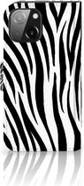 Beschermhoesje geschikt voor iPhone 13 Mini Smartphone Hoesje Zebra