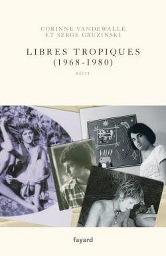 Livre Libres Tropiques (1968-1980) avec quatre photographies noir et blanc de jeunes.
