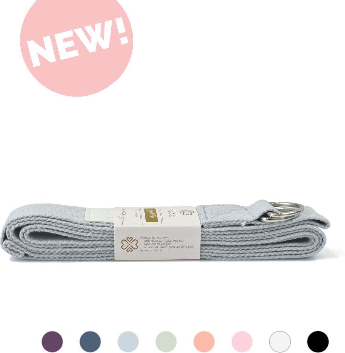 Love Generation - Katoenen Yogariem - Marvellous Mint - Extra Lang