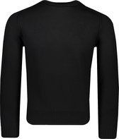 Gran Sasso  Trui Zwart Normaal - Maat L  - Heren - Herfst/Winter Collectie - Wol