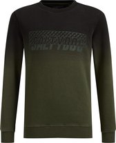 WE Fashion Jongens sweater met dip-dye dessin