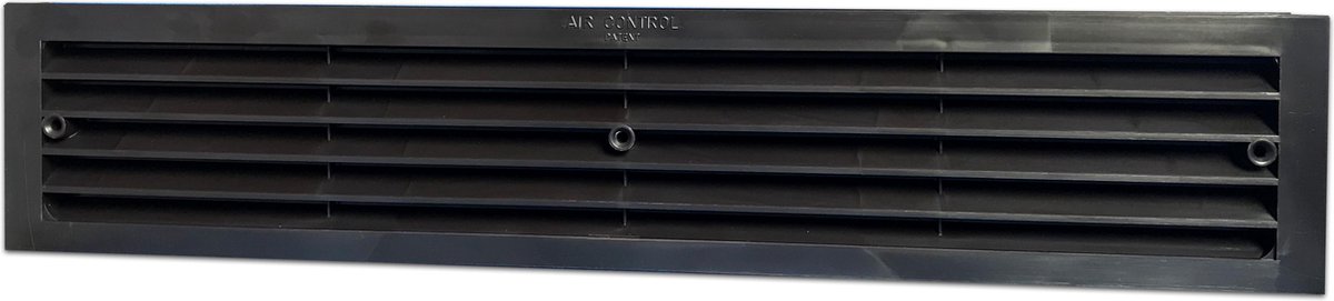 Air Control Deurrooster Double Gas 450x90mm, bruin