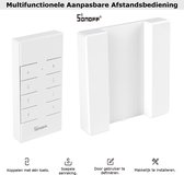 Sonoff - Multifunctionele aangepaste Afstandsbediening - Inclusief Muur BASE - RM433 MHz - Smart Remote Controller + Muur Houder - 8 Knoppen met verschillende functies