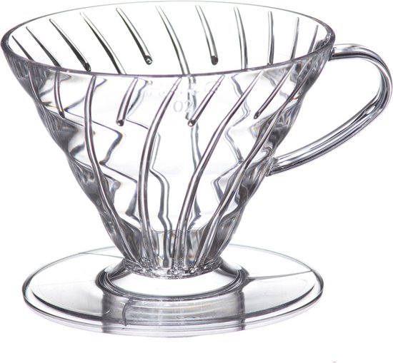 Hario Dripper V60-02 Plastique - Transparent