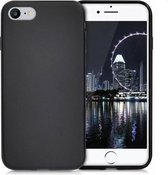 Apple iPhone 7 smartphone hoesje siliconen tpu case zwart
