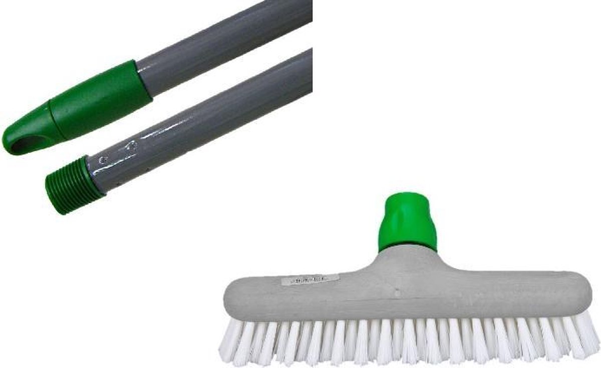 Goedkoopste Schrobborstel / Luiwagen / Schrobber met steel nylon