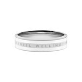 Daniel Wellington Classic Dames en heren Ring Staal - Wit - 18.50 mm / maat 58