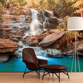 Zelfklevend fotobehang - Waterval in Thailand , Premium Print