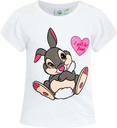 Disney baby t-shirt Stampertje, wit, 18 mnd, maat 86