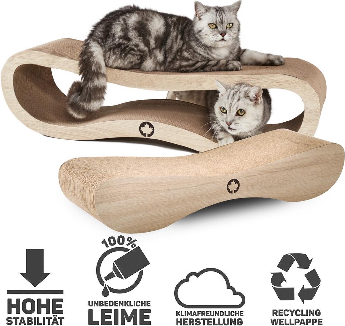CanadianCat Spar-Set natur Kratzbrett für Katzen kaufen CanadianCat Spar-Set natur Kratzbrett für Katzen kaufen
