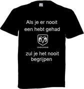 Dodge T-shirt maat XL