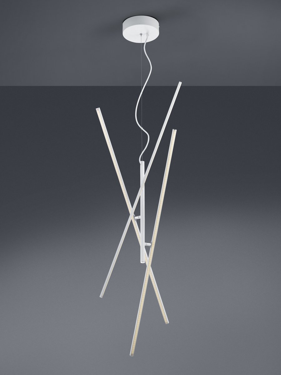 Hanglamp Trio Leuchten Tiriac - Wit