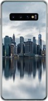 Coque Samsung Galaxy S10 - New York - Skyline - Reflet - Siliconen