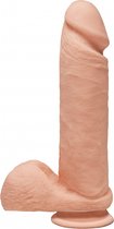 The D - Perfect D with Balls - 8 Inch - Vanilla - Realistic Dildos