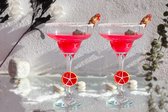 Amorra Cocktailglazen 300 ml Margarita Serie Cocktailglas %100 Handmade
