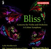 Lydia Mordkovitch, BBC National Orchestra of Wales - Bliss: A Colour Symphony/ Concerto for Violin and Orchestra (CD)