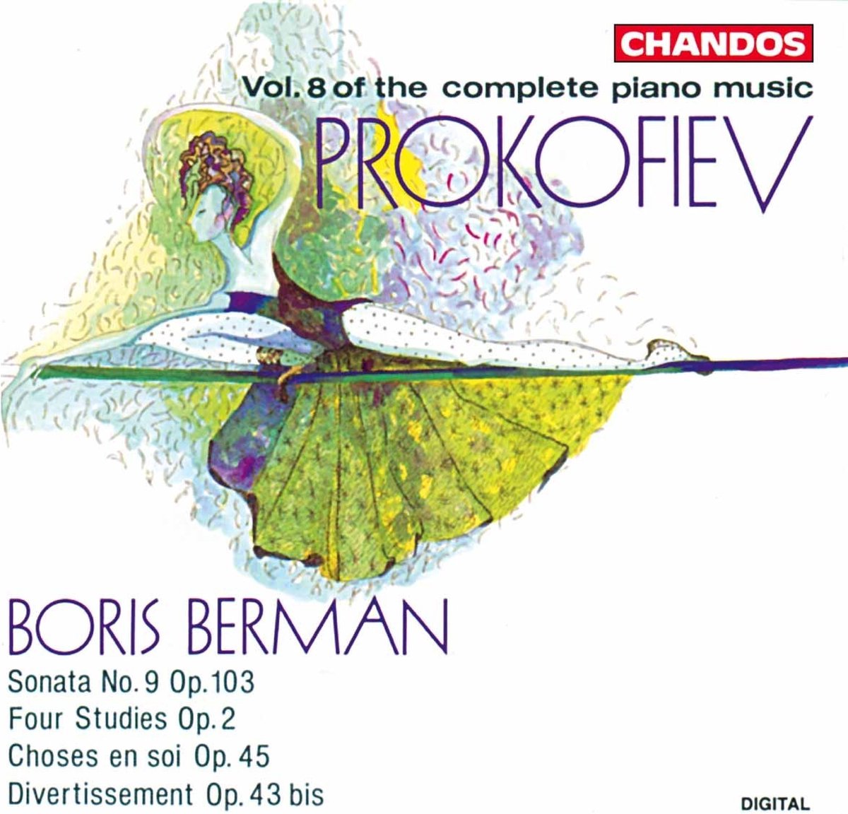 Boris Berman - Prokofiev: Piano Music Vol 8 (CD)