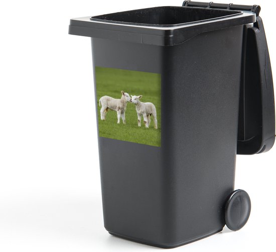 Container sticker Schapen - Lam - Boerderij - 40x40 cm - Kliko sticker