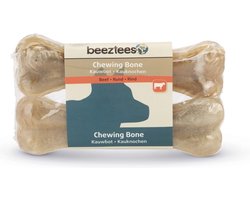 Beeztees kauwbot 14 cm 2 stuks - hondensnack - 50 - 55 gram