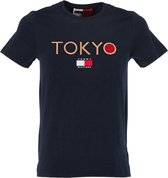 T-shirt Donkerblauw