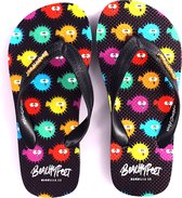 BeachyFeet Kids slippers - El Puffer Multi (maat 33/34)