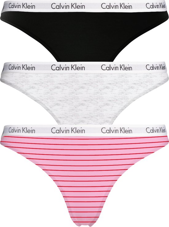 Calvin Klein - Femme - Lot de 3 String | bol.com