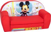 Disney Sofa Uitklapbaar Mickey 42 X 77 Cm Polykatoen Rood