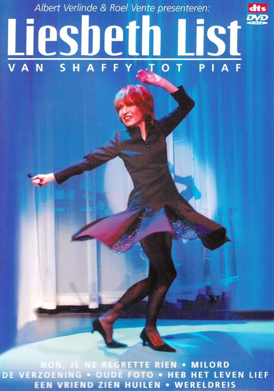 Cover van de film 'Liesbeth List - Shaffy tot Piaf'