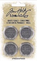 Idea-ology Tim Holtz Christmas Quote Seals (TH94202)