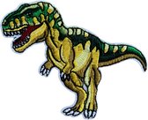 Dinosaurus strijkapplicatie strijk embleem - patch - patches - stof & strijk applicatie