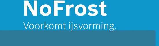 Bosch KGN33NLEB - Serie 2 - Koelkast - Koel-vriescombinatie - Total No Frost - nooit meer ontdooien- Perfect Fit: zet je koelkast strak tegen de wand of in een nis - RVS