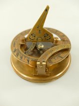 Klassiek kompas - Messing - Nautische decoratie - 4 cm hoog