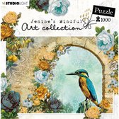 Studio Light - Jenine's mindful puzzel Kingfisher in arch - 1000 stukjes