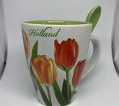 Holland Tulp Mok kleurrijk - Holland Tulip Mug Colourful