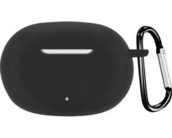 KELERINO. Siliconen Hoesje Geschikt voor Beats by Dr. Dre Studio Buds Headset - Zwart