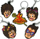 Sleutelhanger pakket Club van Sinterklaas (5 sleutelhangers)