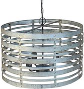Hanglamp  - industriële lamp  - opengewerkte lamp - 4 fittingen - Trendy  -  H37cm